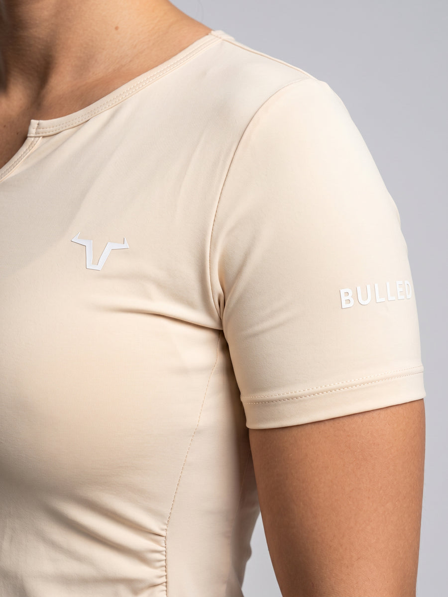 Cloud Flow Tee - Oat Milk