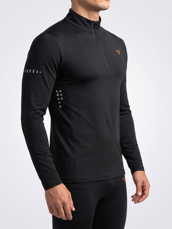 Apex Quarter-Zip - Black