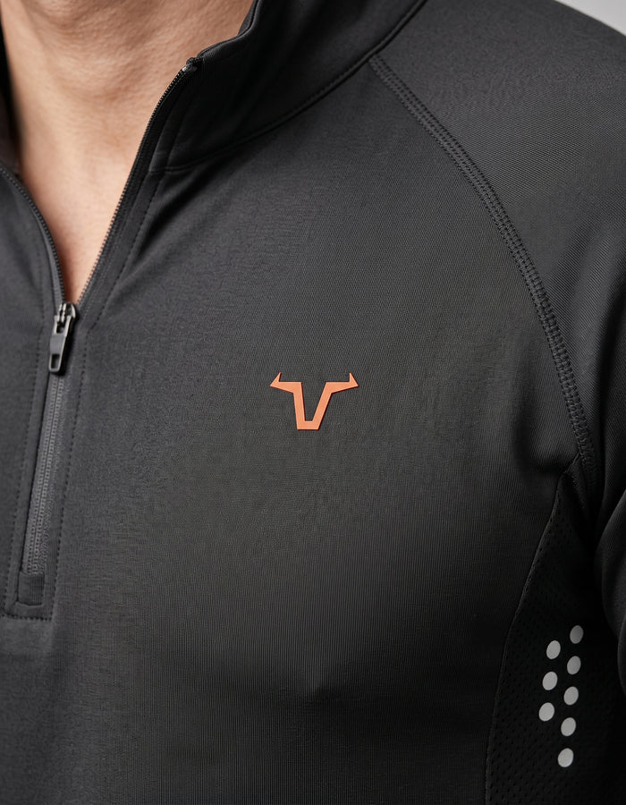 Apex Quarter-Zip - Black