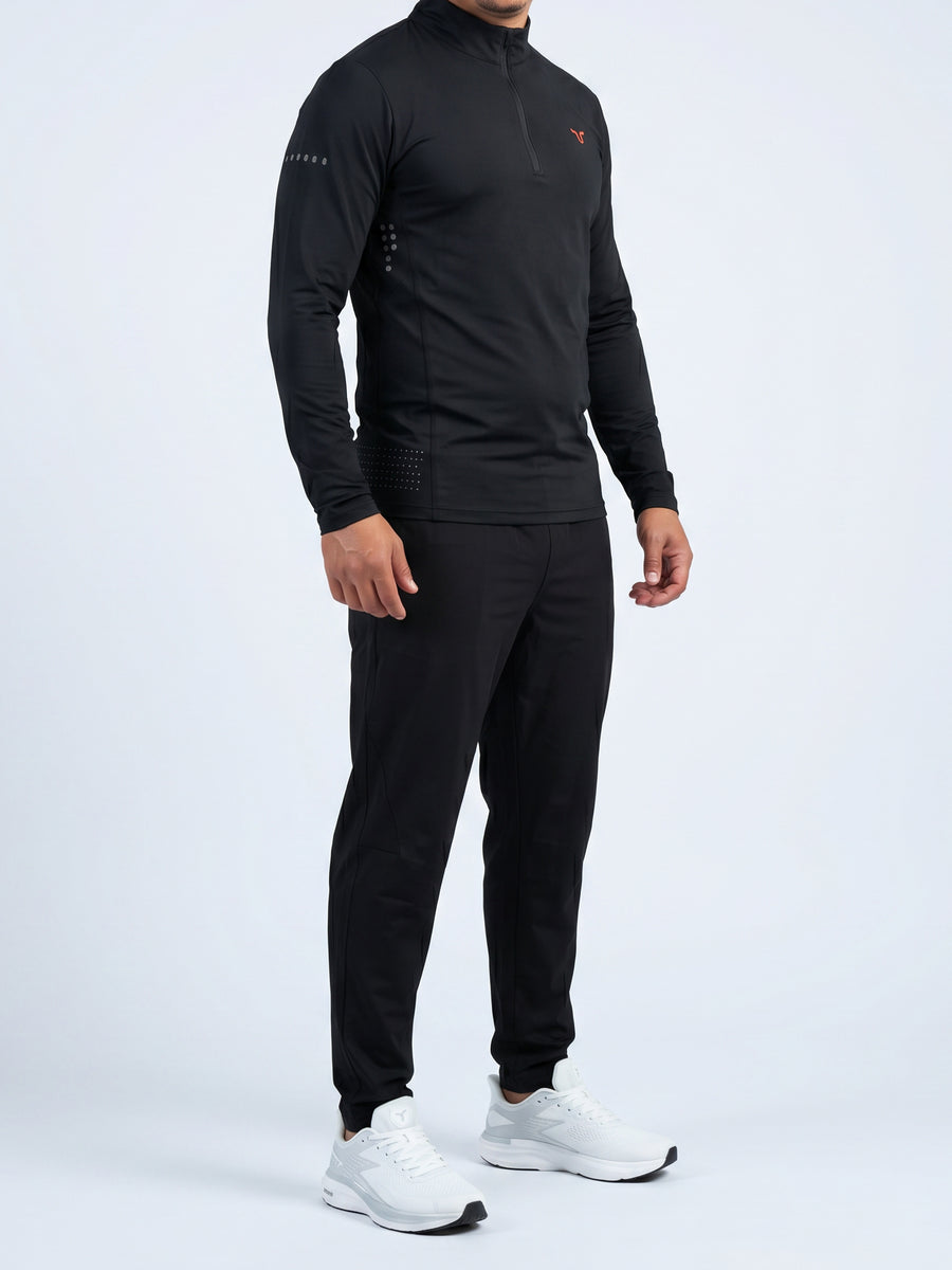 Apex Quarter-Zip - Black