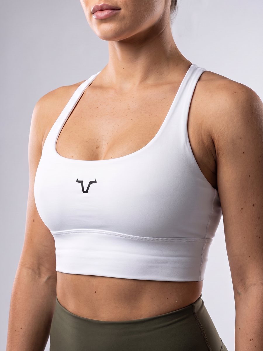 Pearl Hold Bra - White