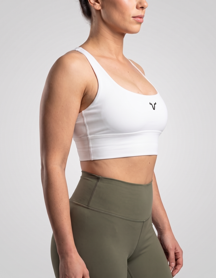 Pearl Hold Bra - White